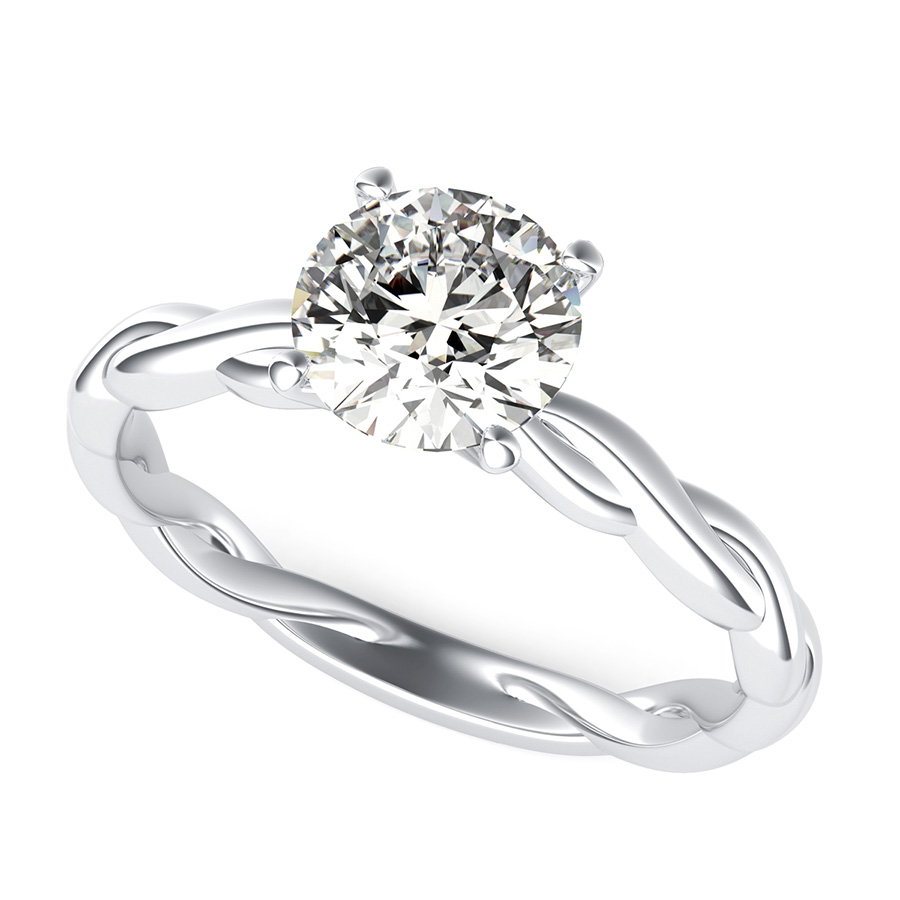 Twisted shank ring outlet