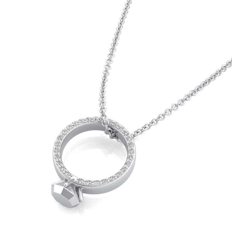 Ring Charm Pendant