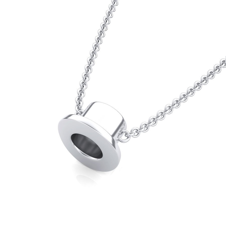 Monopoly Hat Charm Pendant