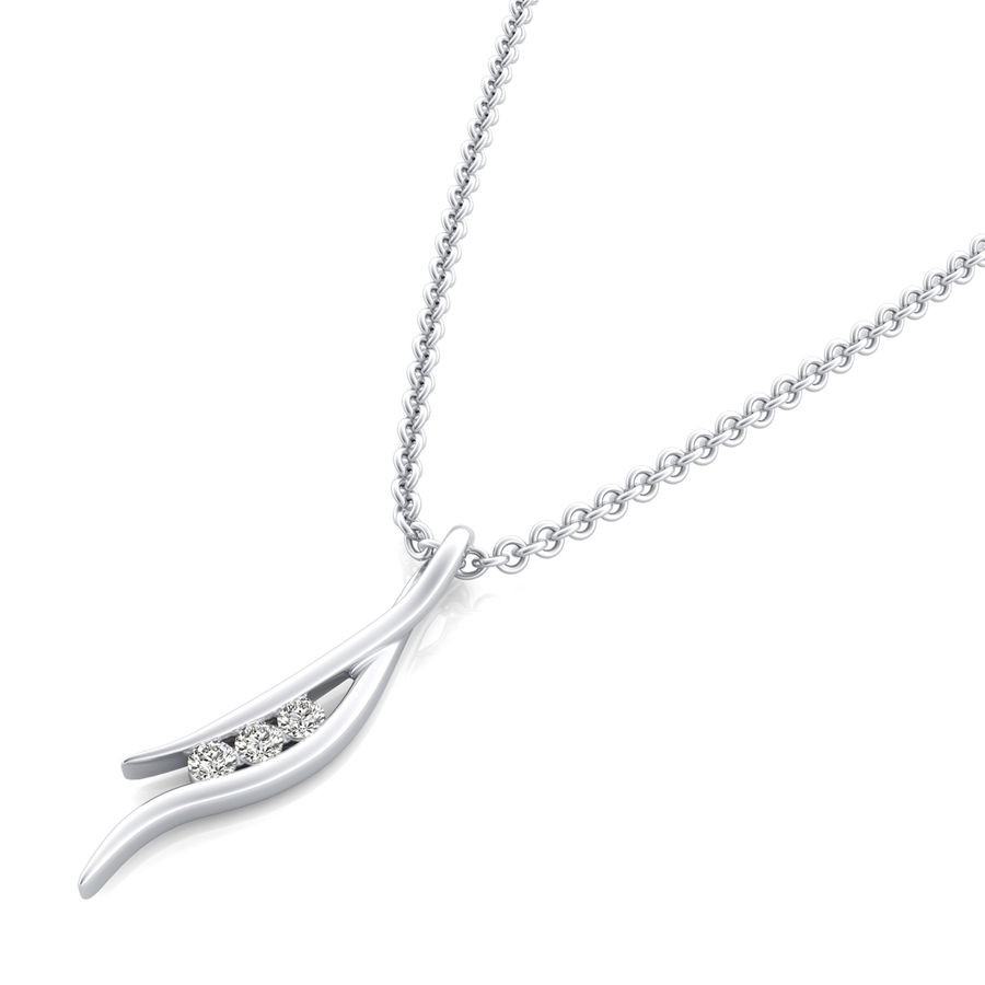 Three Stone Pendant