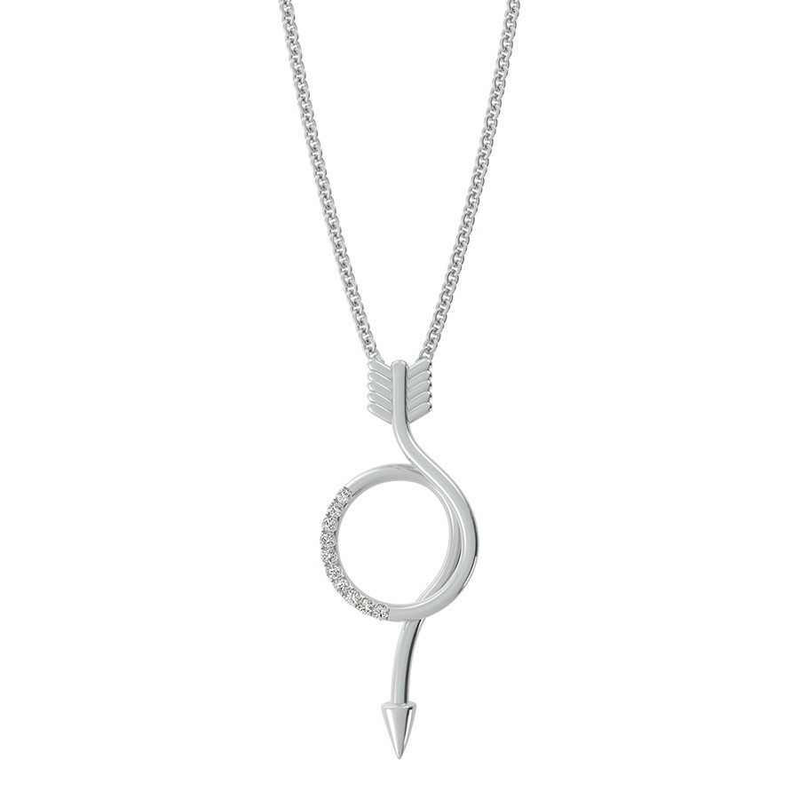 Spiral Arrow Pendant