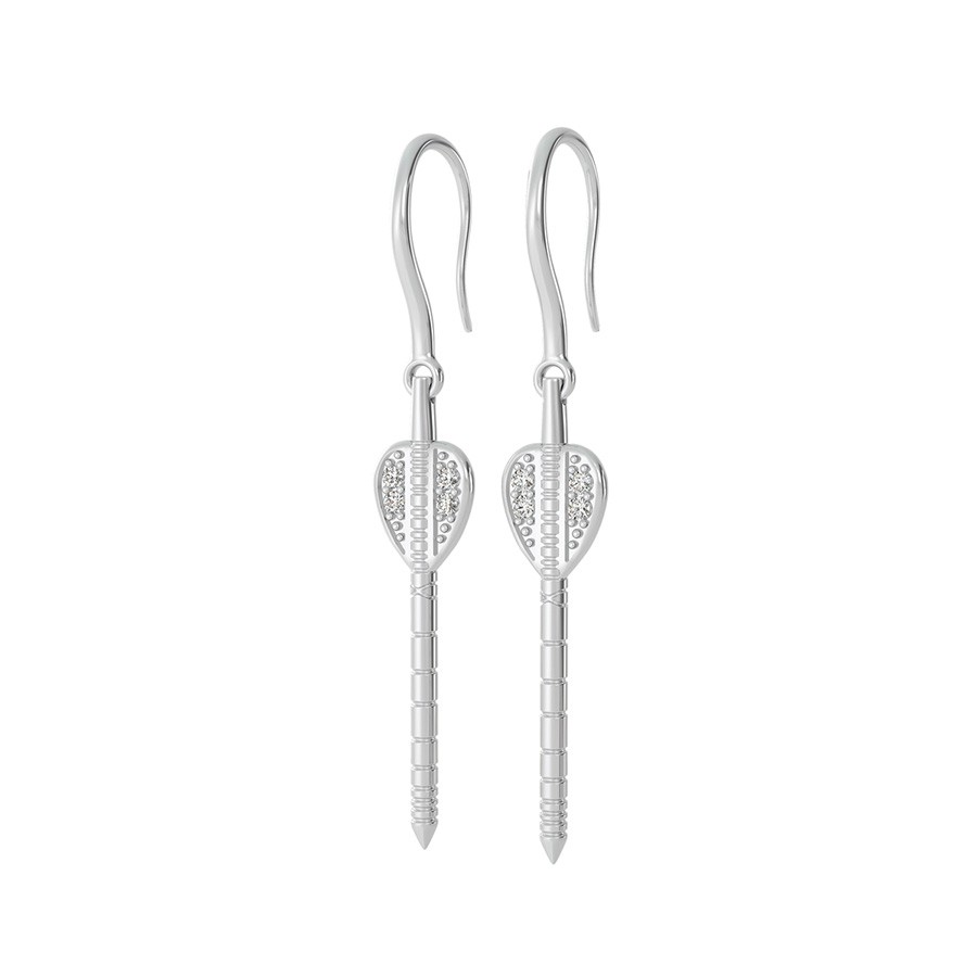 Native Arrow Drop Earrings
