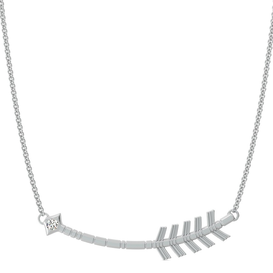 Curved Arrow Pendant