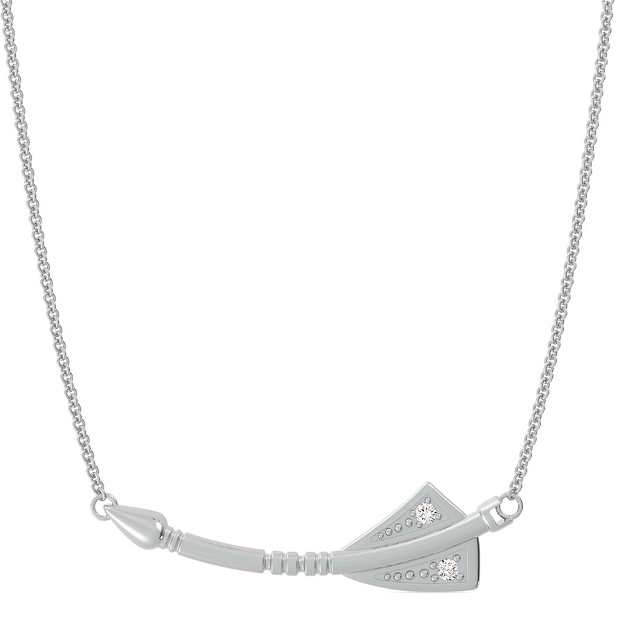 Curved Arrow Pendant