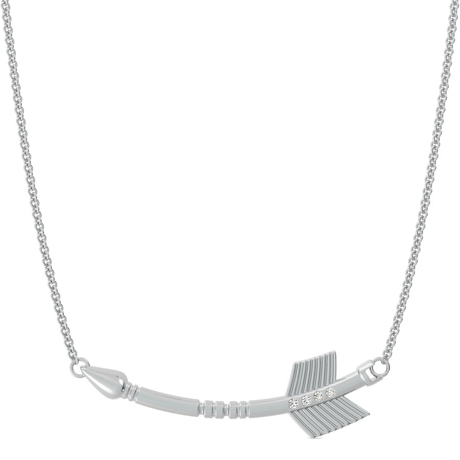 Curved Arrow Pendant