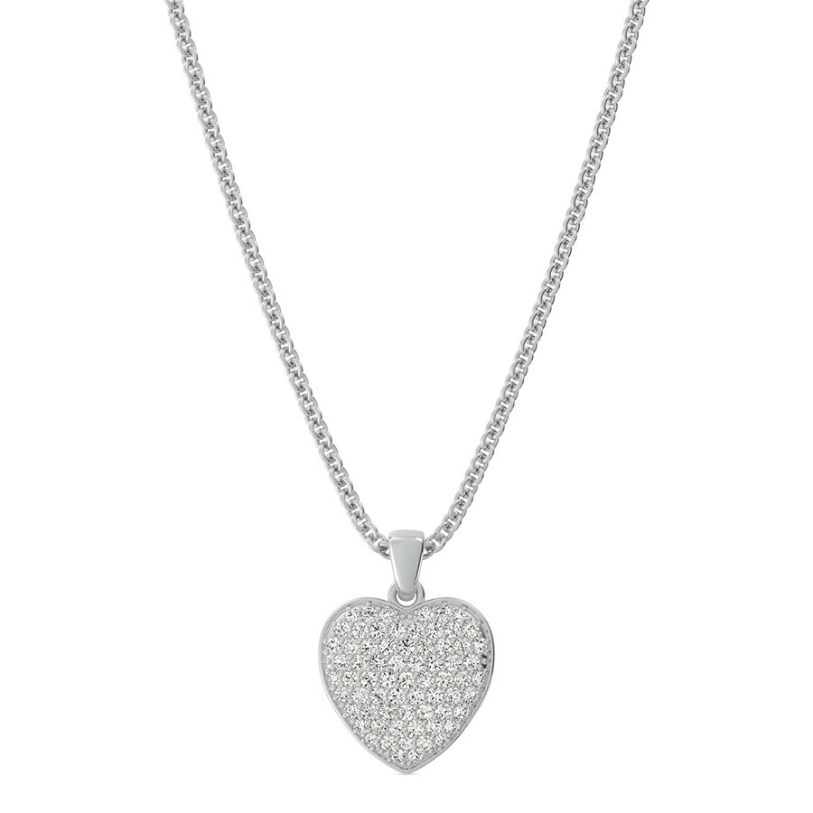 Cluster Heart Pendant