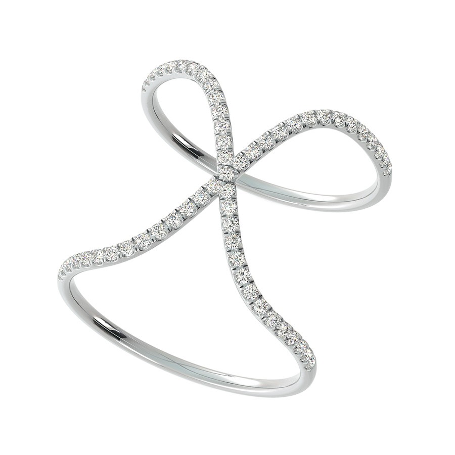 X Skinny Ring