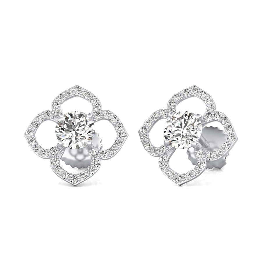 Halo Stud Earrings