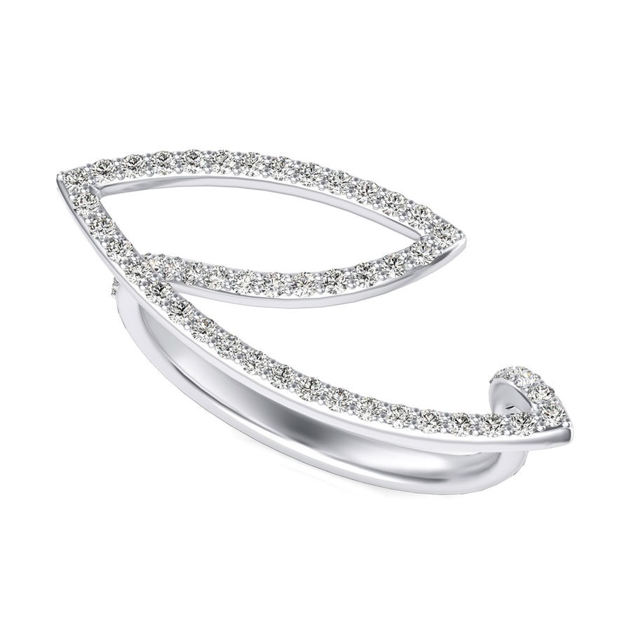 Marquise Skinny Ring