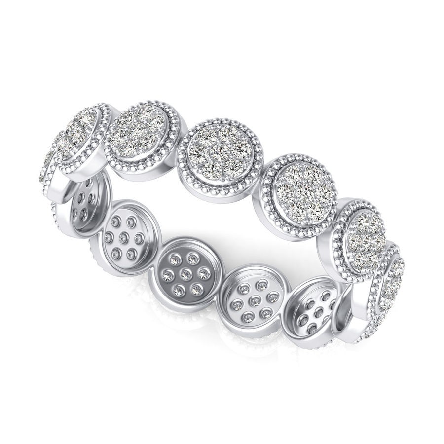 Cluster Eternity Band