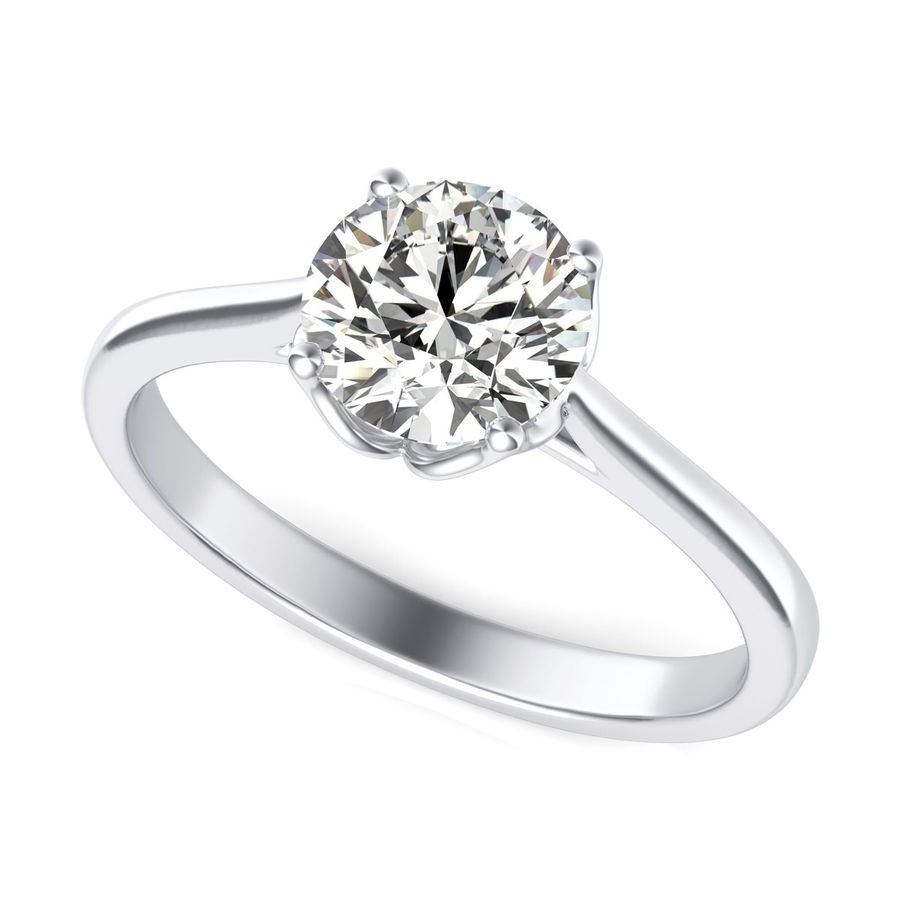 Solitaire Engagement Ring