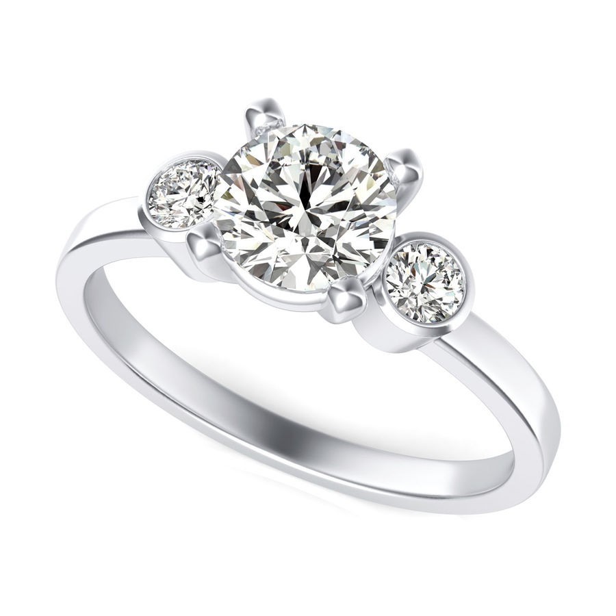 Three Stone Engagement