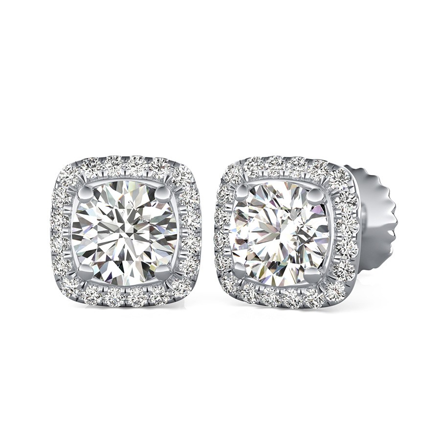 Martini Halo Earrings