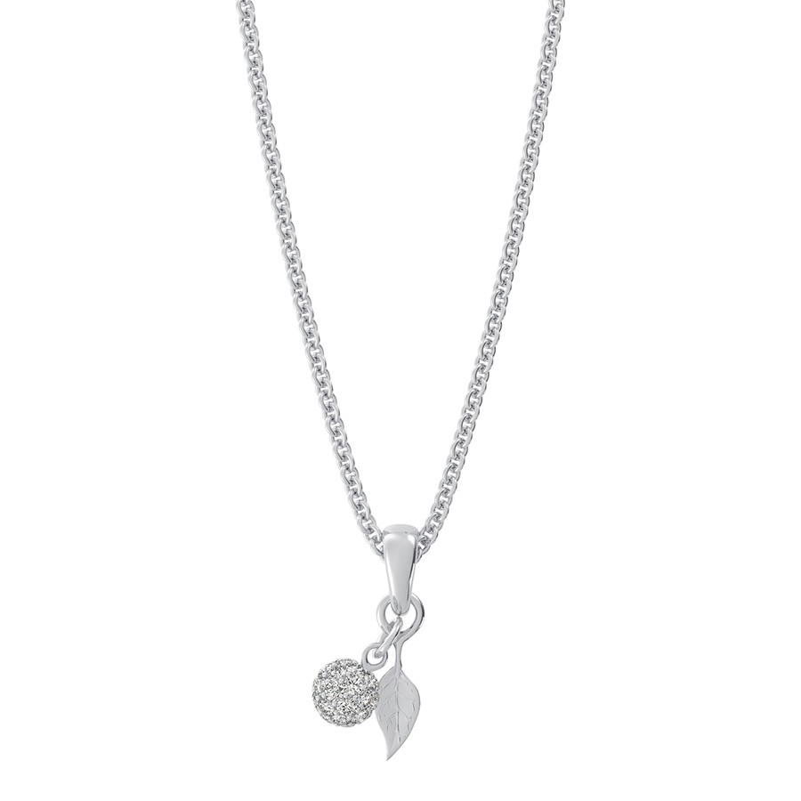 Leaf And Cluster Ball Pendant
