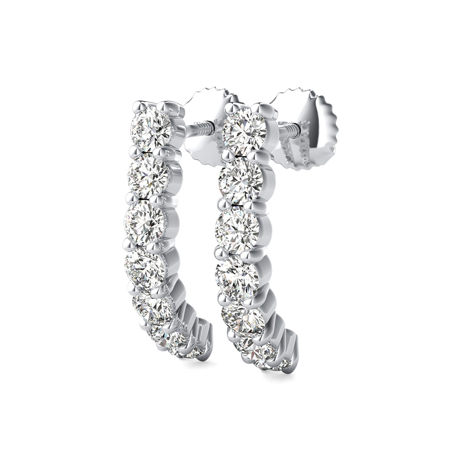 Semi Hoop Earrings