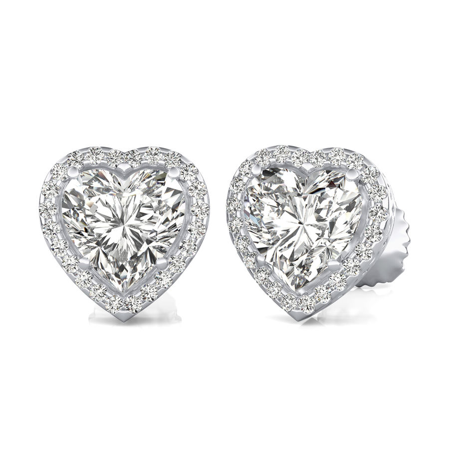 Halo Stud Earrings