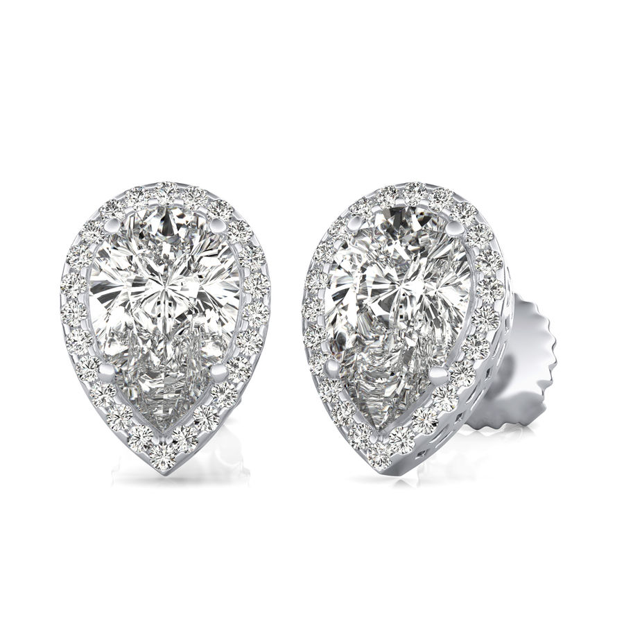 Halo Stud Earrings
