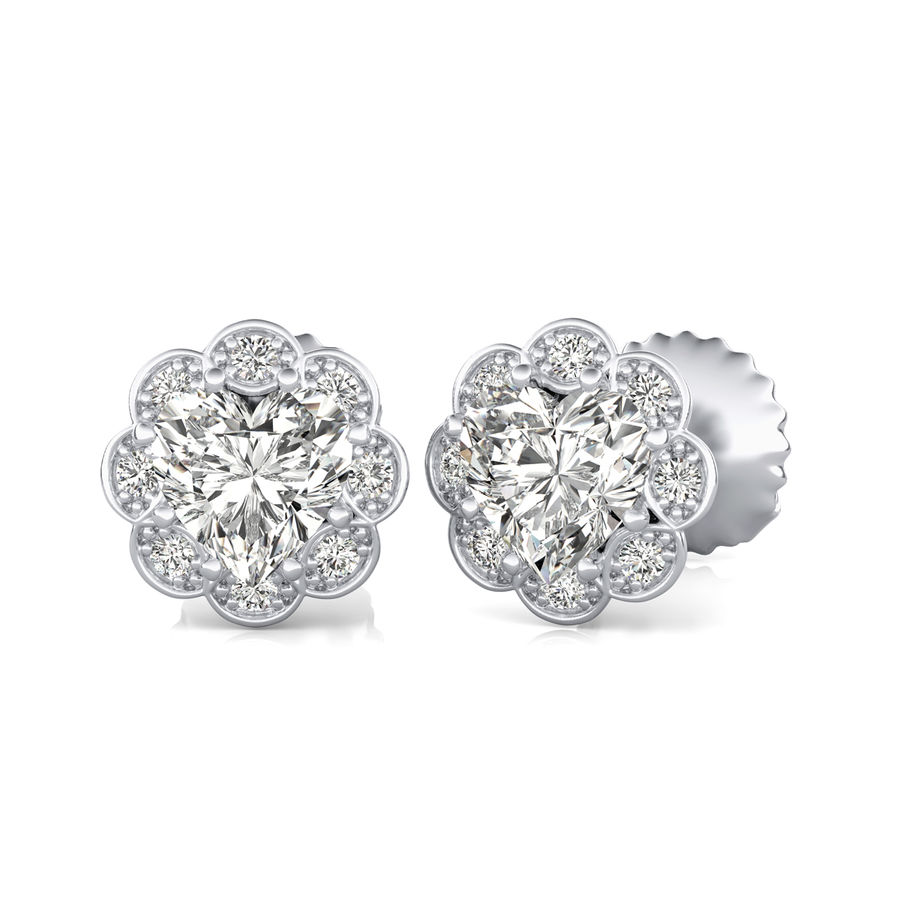 Halo Stud Earrings