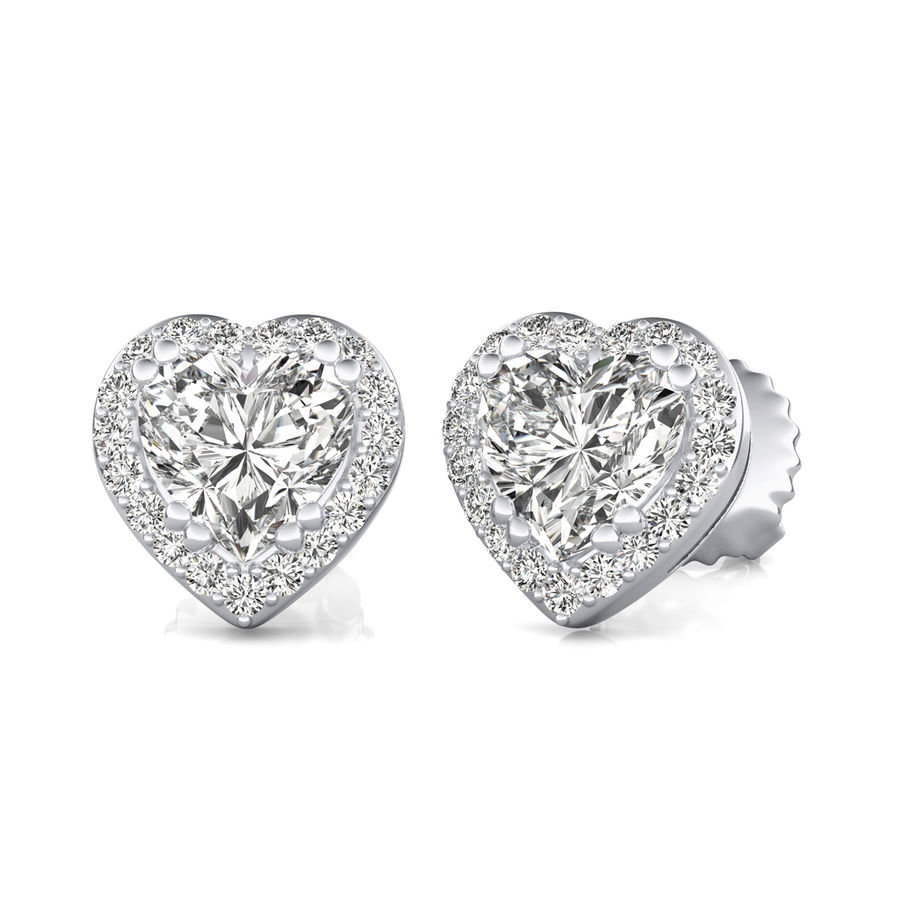Halo Stud Earrings