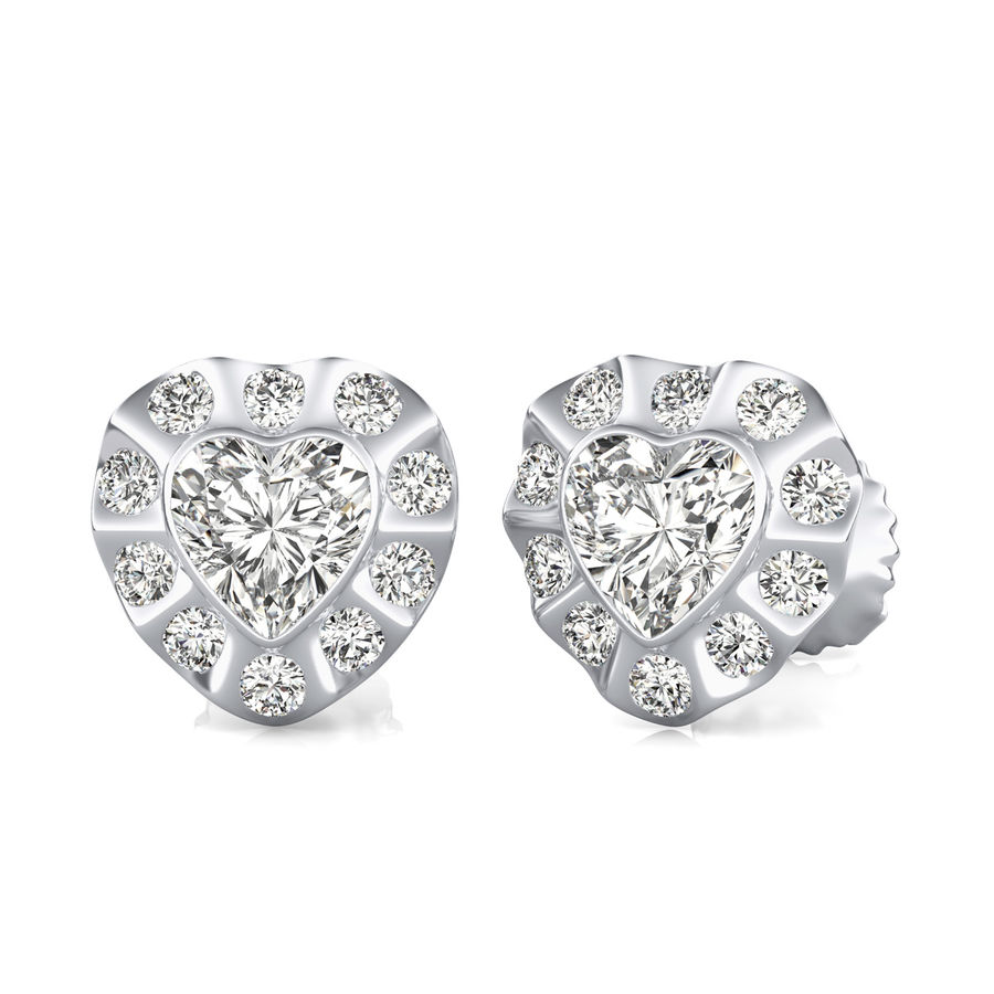 Halo Stud Earrings