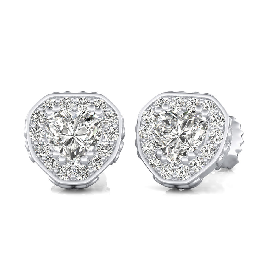 Halo Stud Earrings