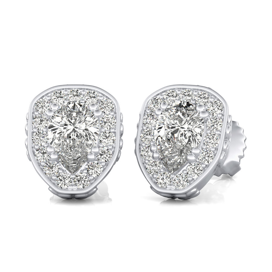Halo Stud Earrings