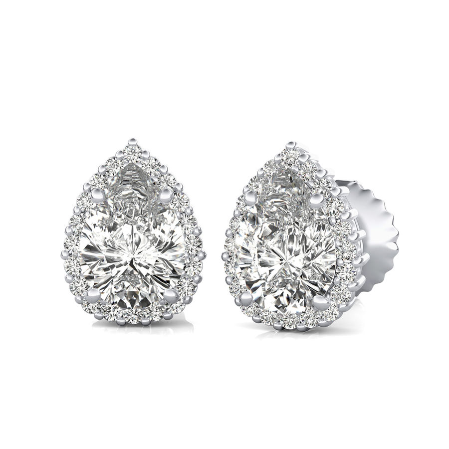 Halo Stud Earrings
