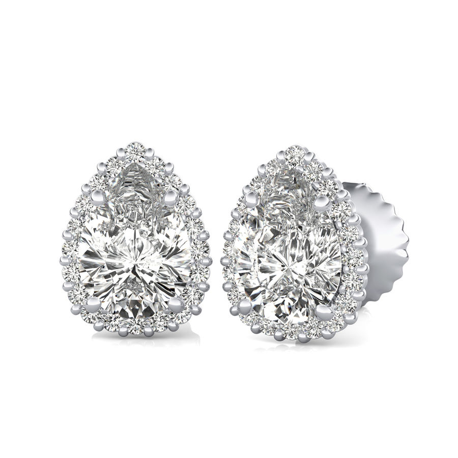 Halo Stud Earrings