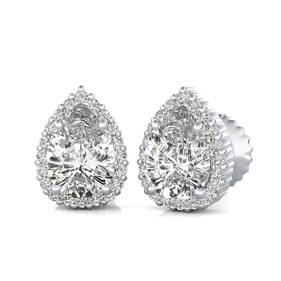 Halo Stud Earrings