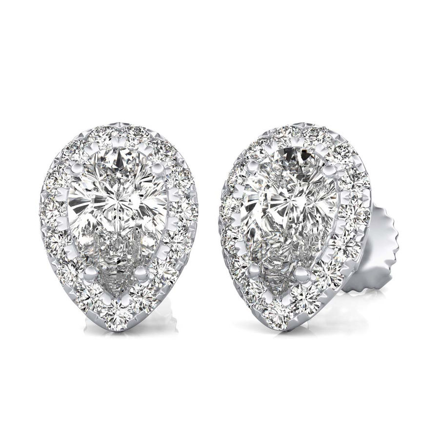 Halo Stud Earrings