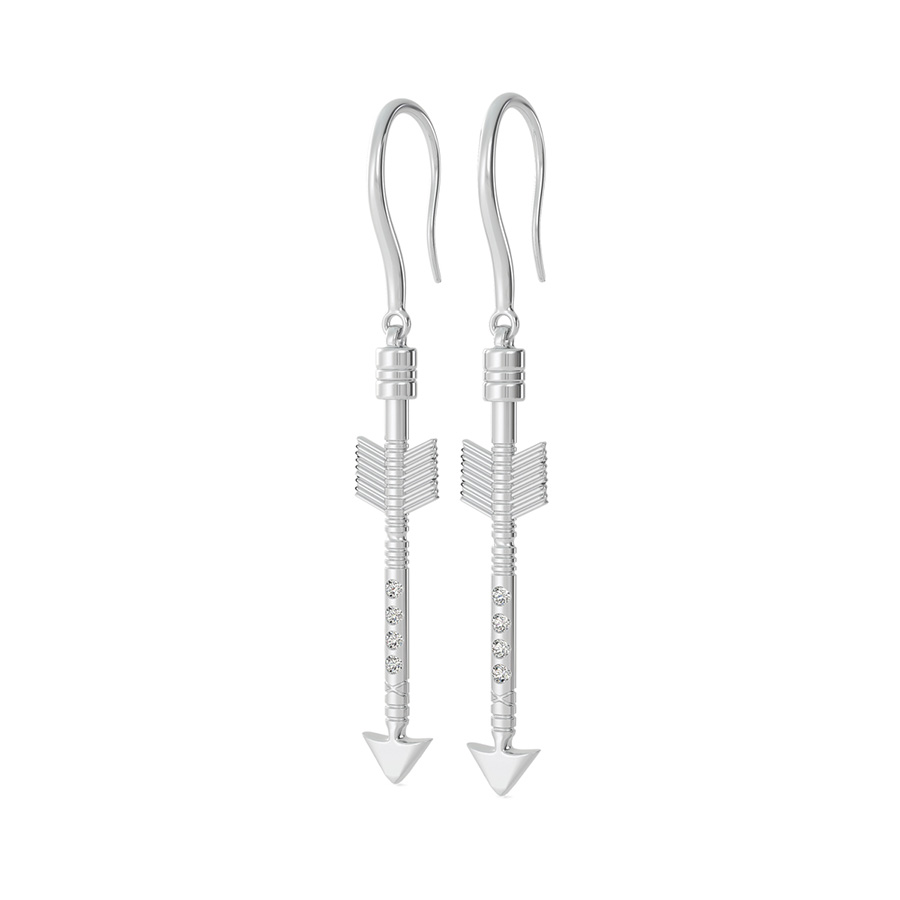 Tribal Arrow Dangle Earrings