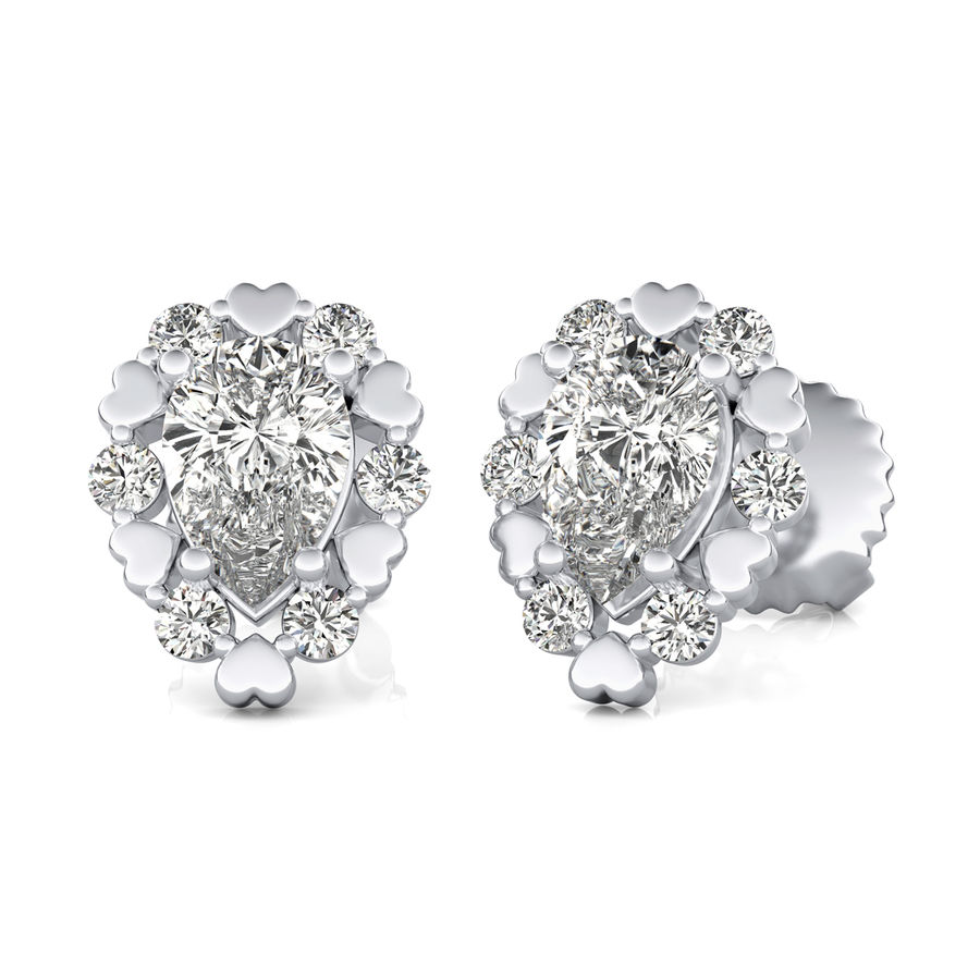 Halo Stud Earrings