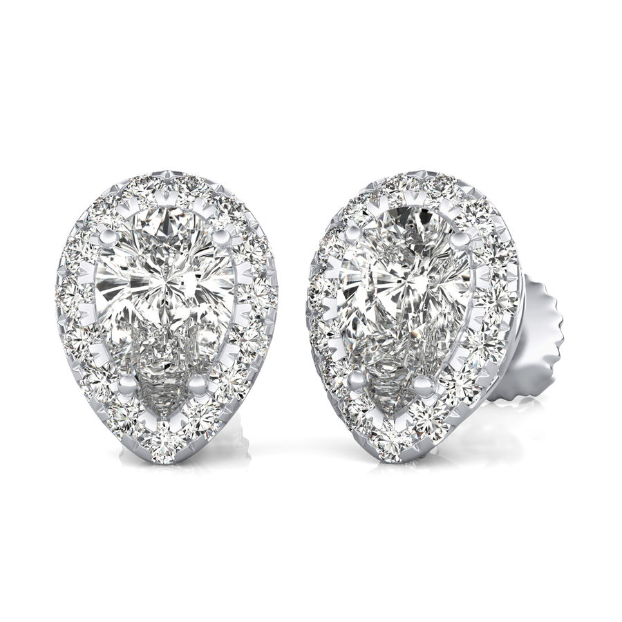 Halo Stud Earrings