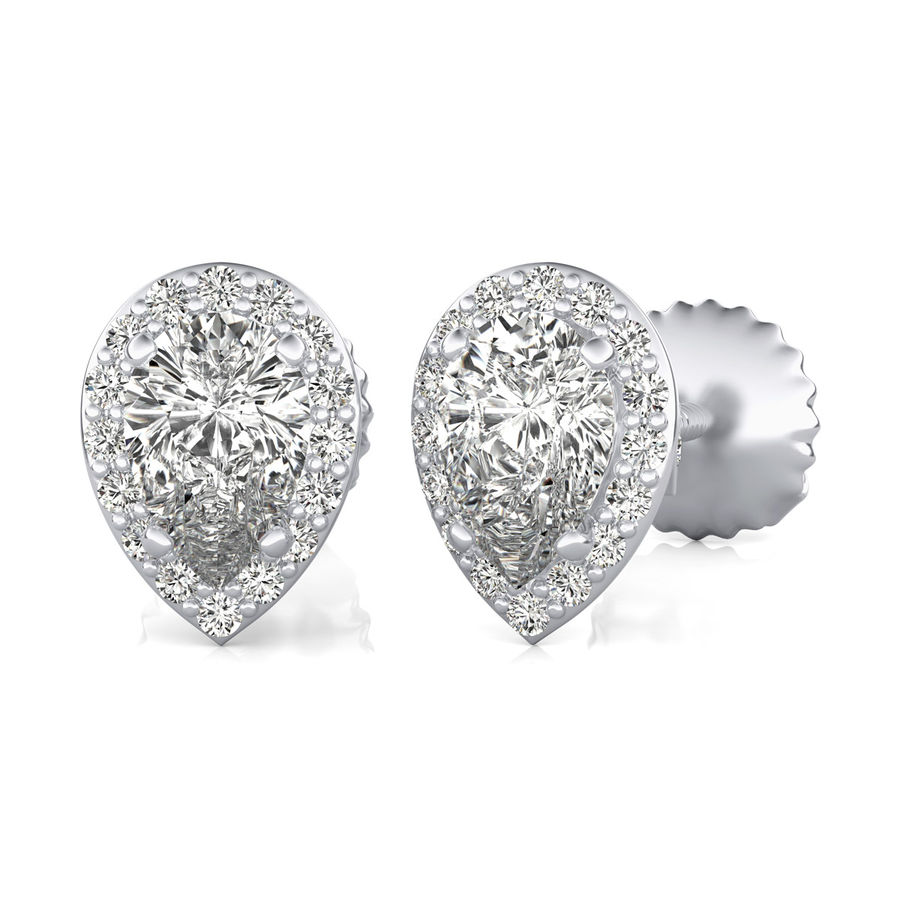 Halo Stud Earrings
