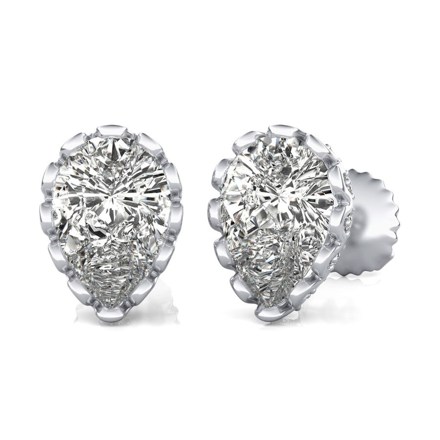 Basket Stud Earrings 