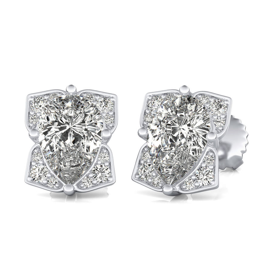 Flower Halo Earrings