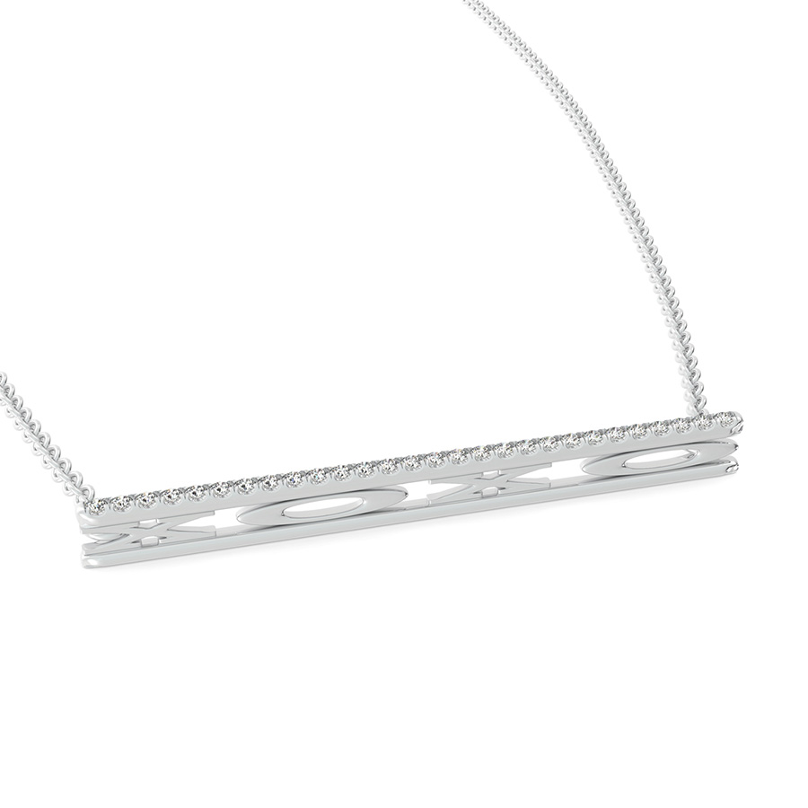 "XOXO" Bar Pendant 