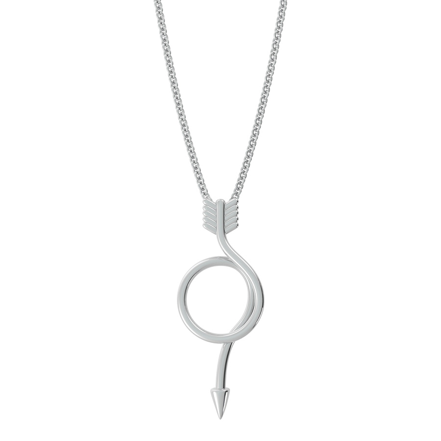Spiral Arrow Pendant 
