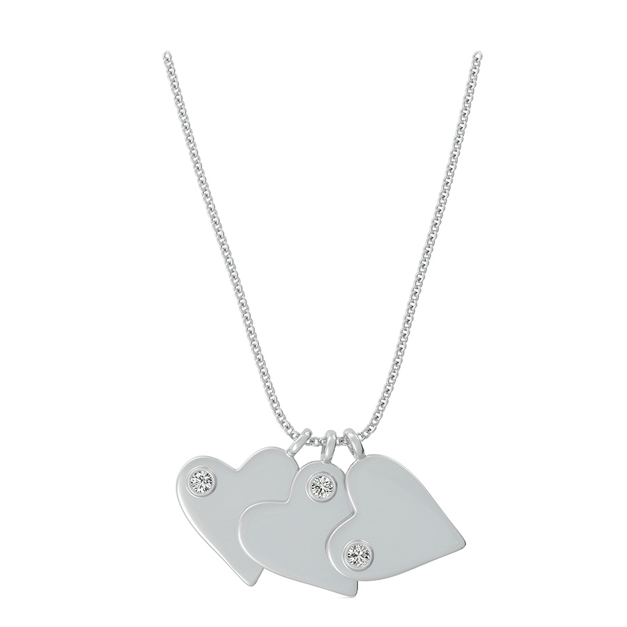 Tri Heart Pendant