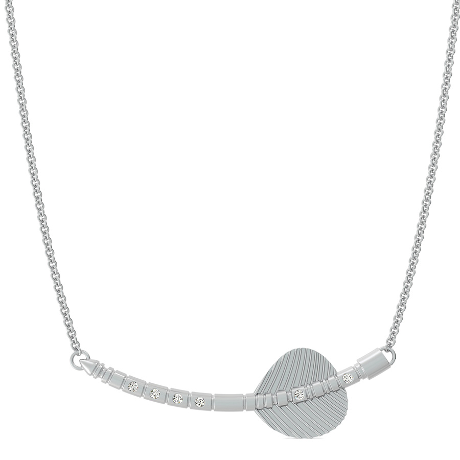 Sideways Arrow Pendant