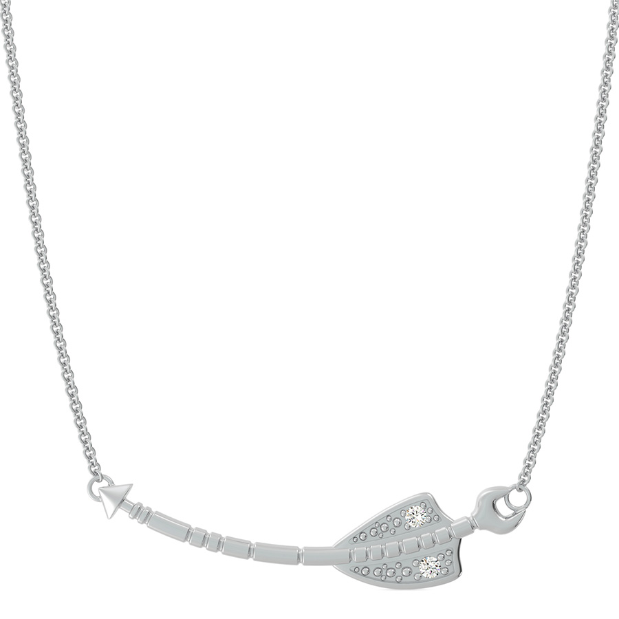 Sideway Arrow Pendant