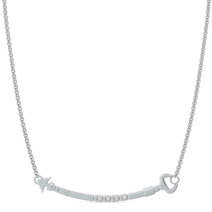 Curved Arrow Pendant