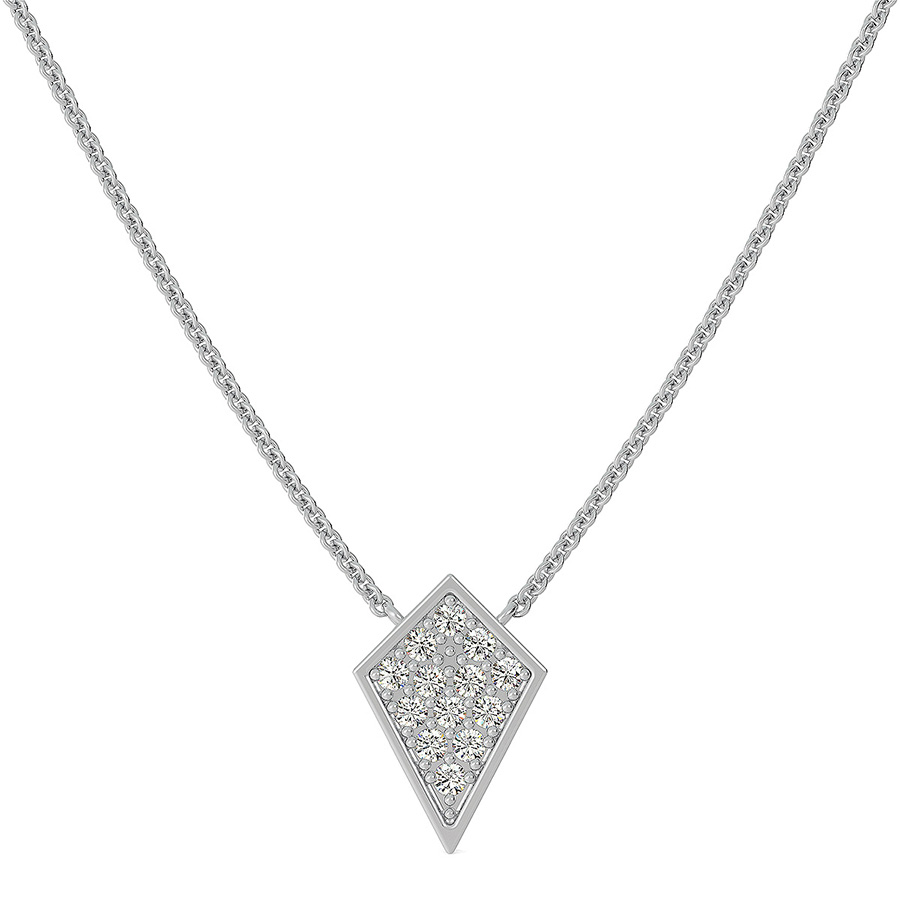 Kite Shape Cluster Pendant