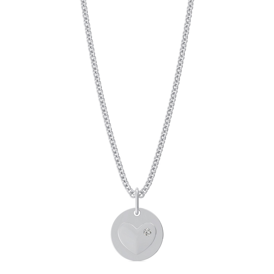 Heart Coin Pendant