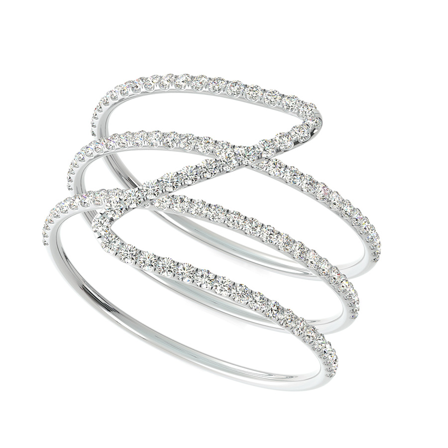 Spiral Skinny Ring