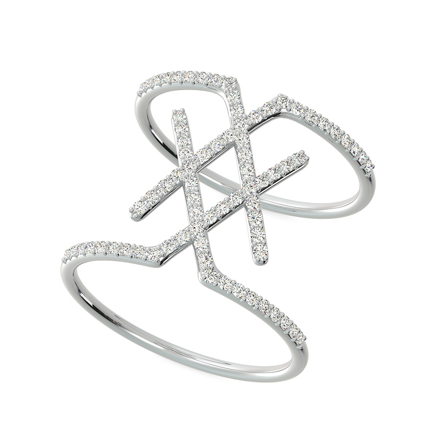 X Skinny Ring