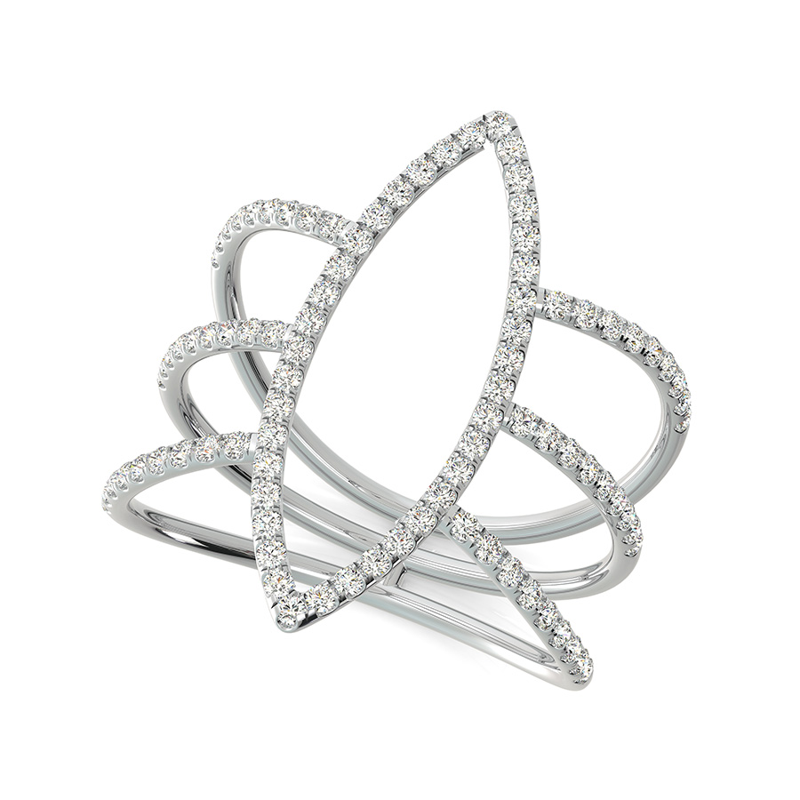 Marquise Skinny Ring