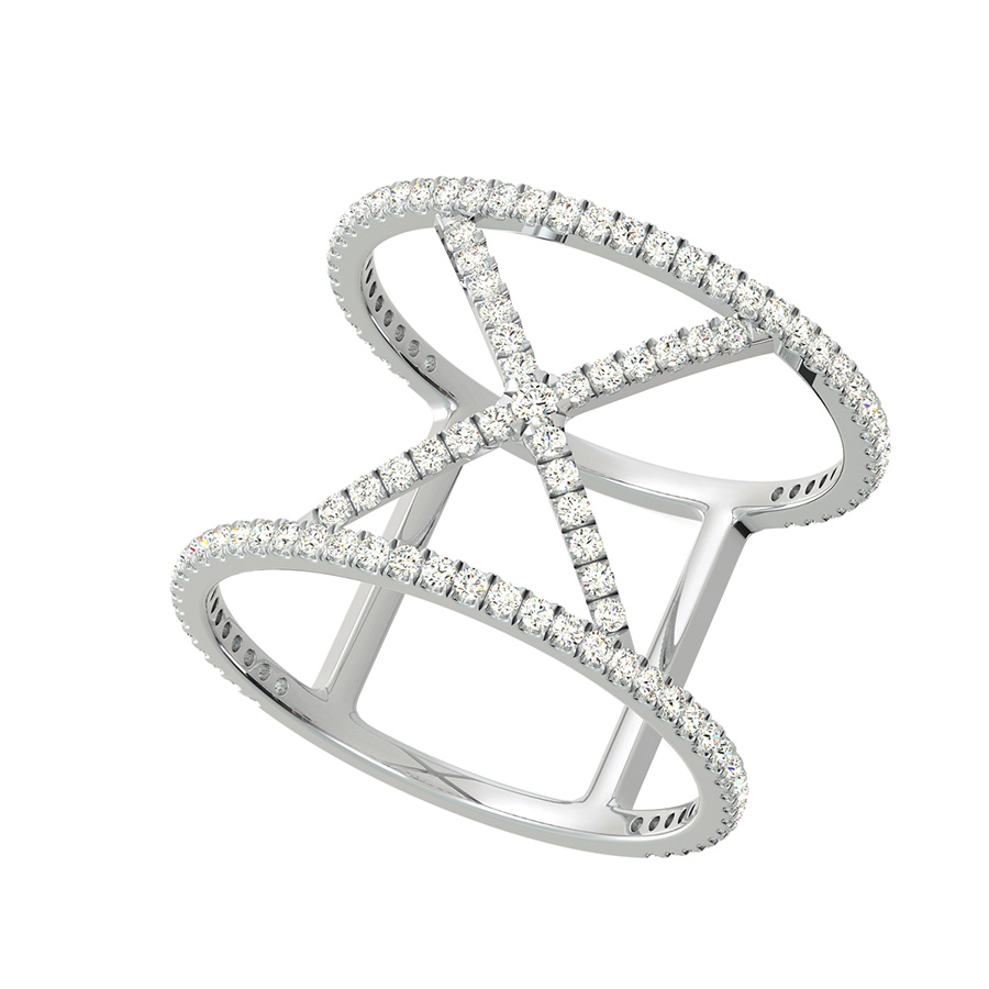 X Skinny Ring