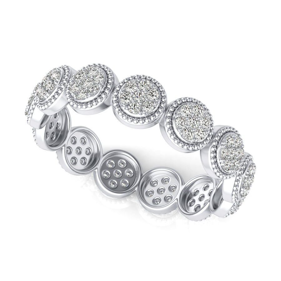 Cluster Eternity Band