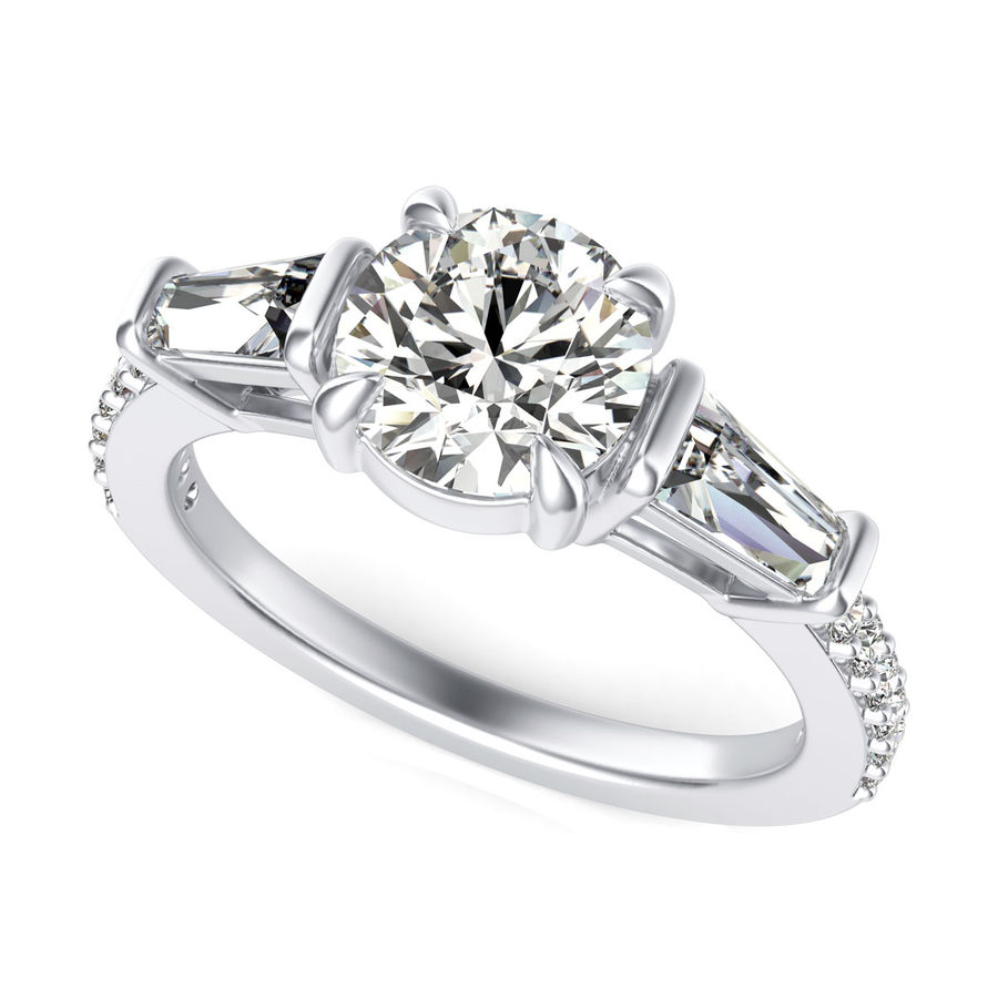 Three Stone Engagement